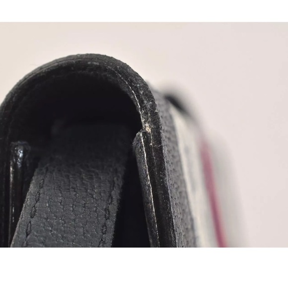 Authentic “Rare” GUCCI Sherry Line Shoulder Cross Bag GG PVC Leather Navy - Picture 11 of 16